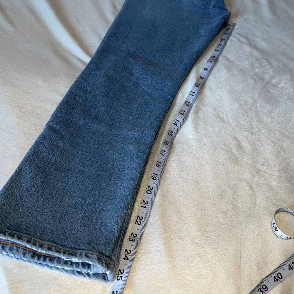 Agolde Riley Distressed Jeans Size 24 - Picture 9 of 16